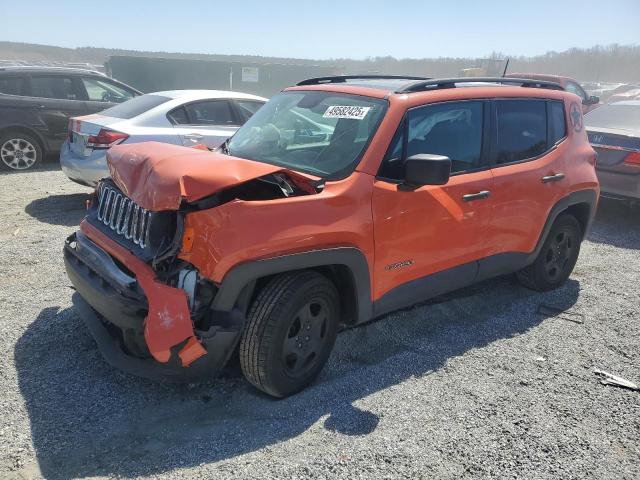  JEEP RENEGADE 2015 Pomarańczowy