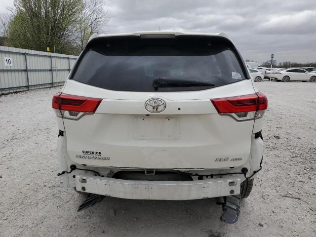  TOYOTA HIGHLANDER 2019 Білий
