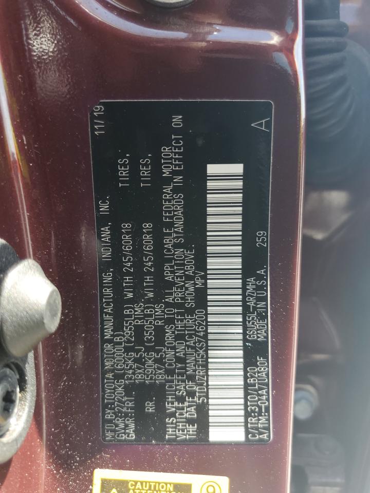 2019 Toyota Highlander - Image 13