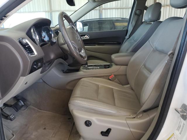  DODGE DURANGO 2013 White