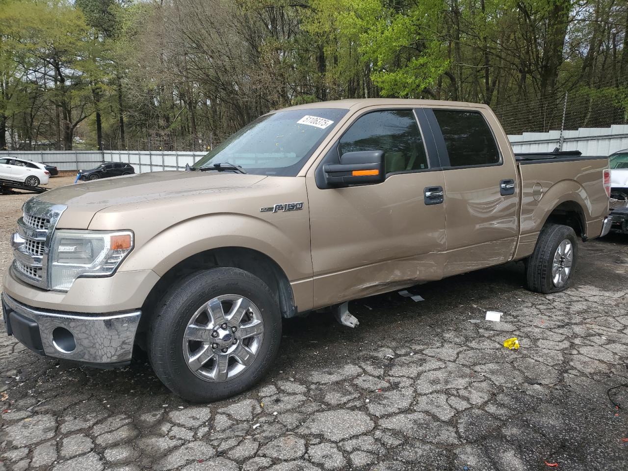 2014 Ford F150 Supercrew იყიდება Austell-ში, GA - Side