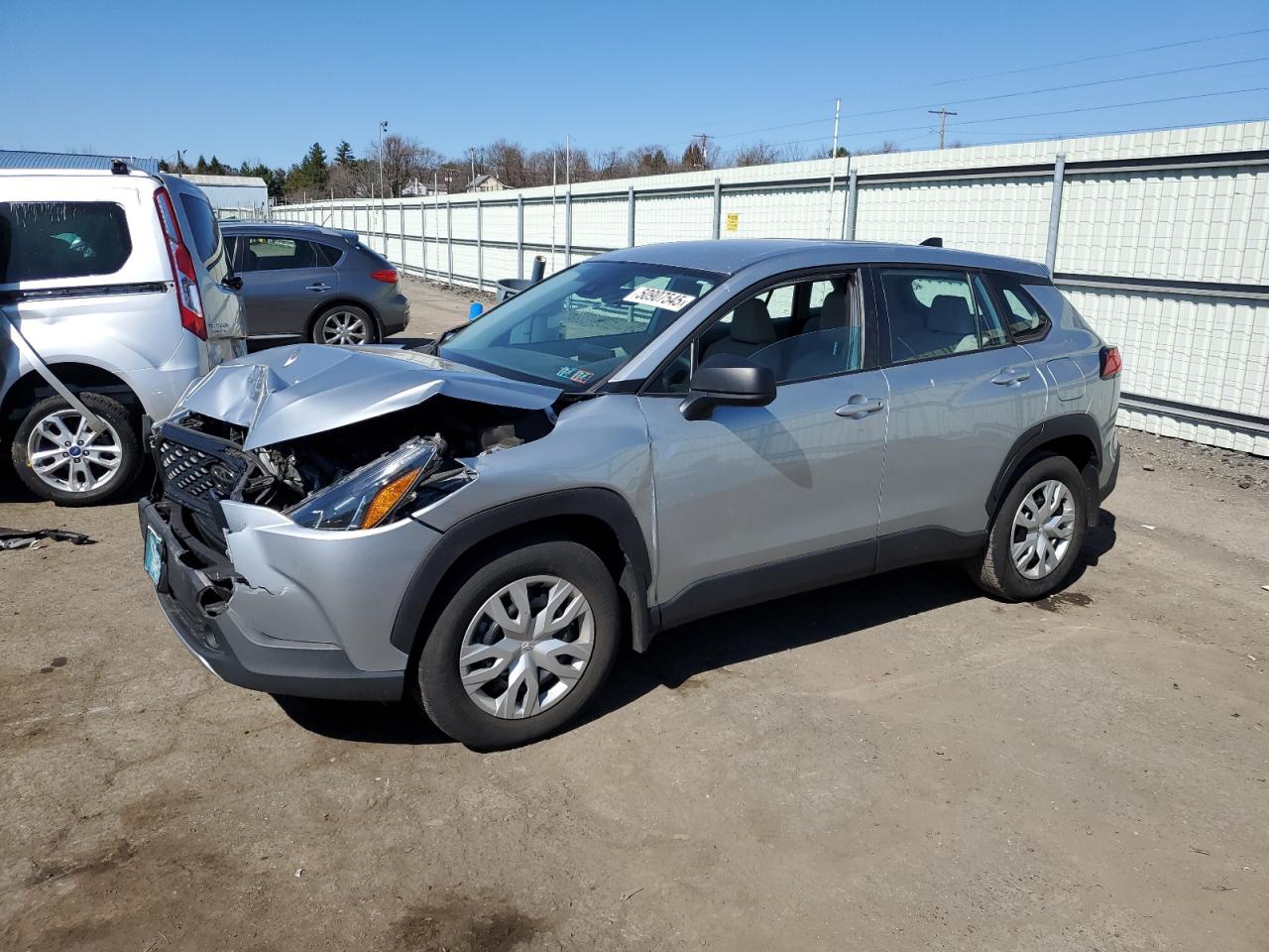 2022 Toyota Corolla Cross L en Venta en Pennsburg, PA - Front End