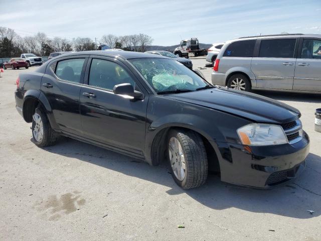 Sedans DODGE AVENGER 2012 Black