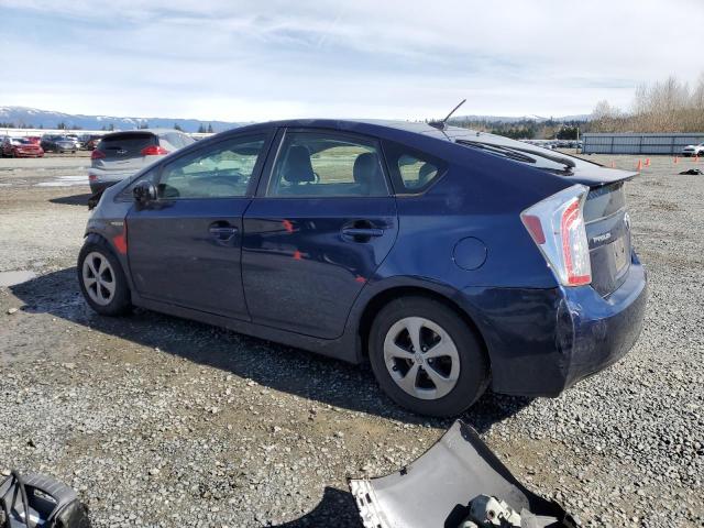 TOYOTA PRIUS 2012 Blue
