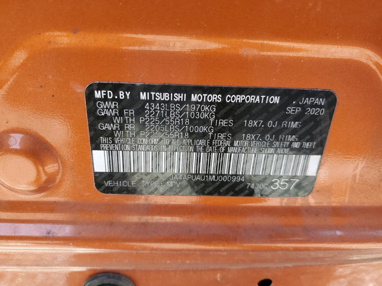 2021 Mitsubishi Outlander - Image 12