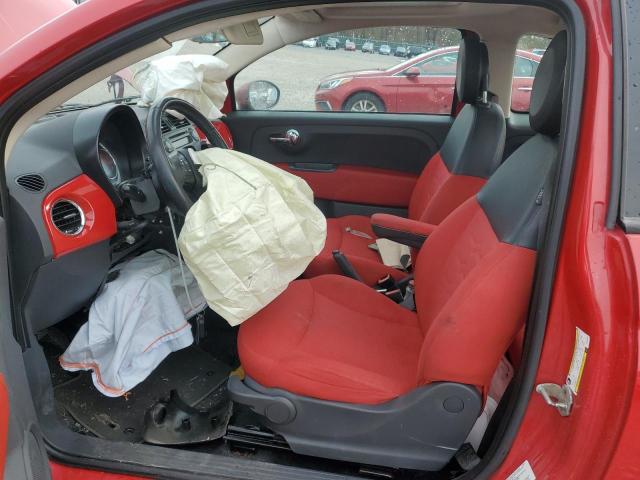 Хетчбеки FIAT 500 2012 Червоний