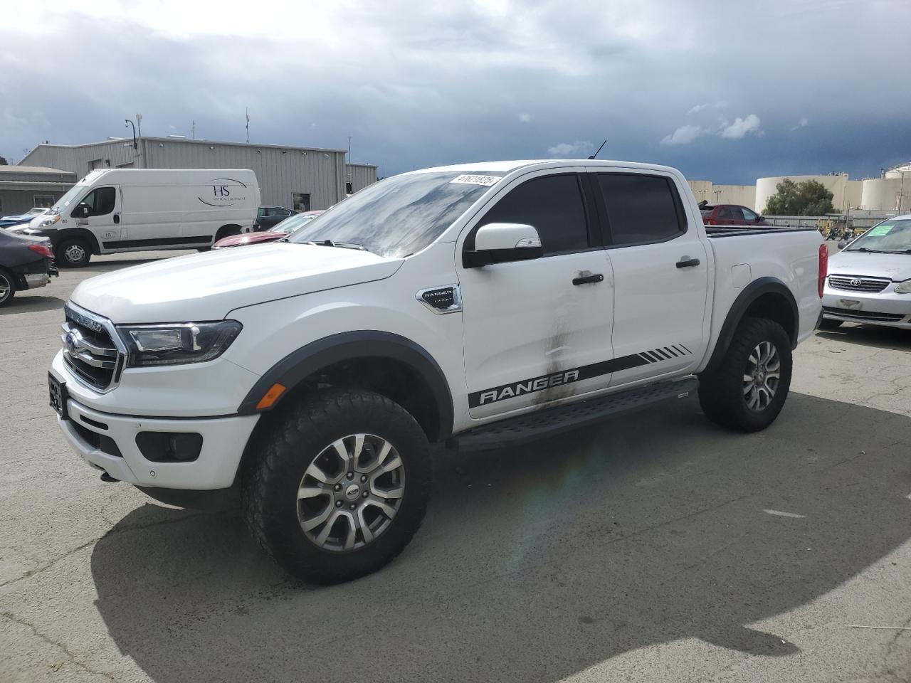 2019 Ford Ranger Xl na sprzedaż w Martinez, CA - Burn - Interior