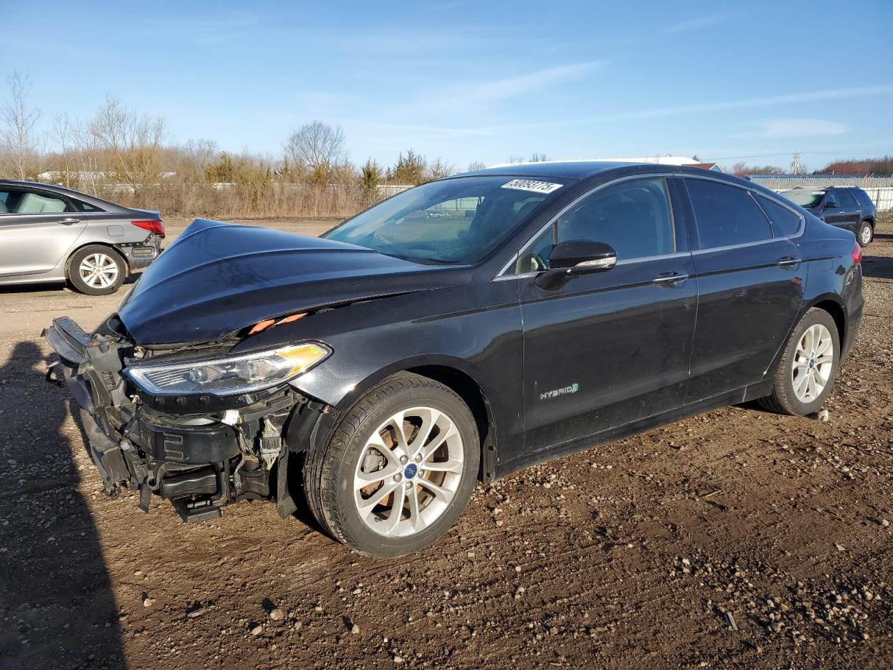 2019 Ford Fusion Sel იყიდება Columbia Station-ში, OH - Front End