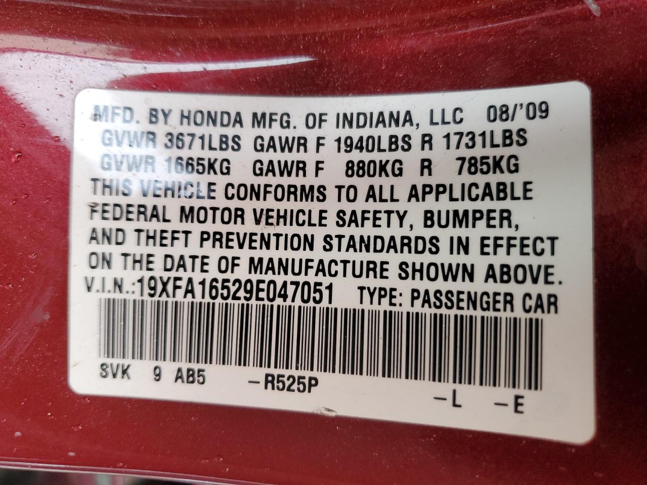 2009 Honda Civic - Image 12