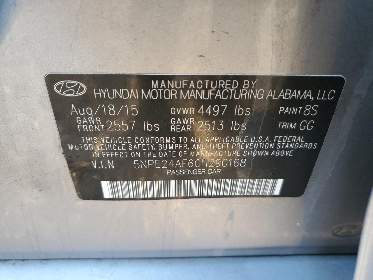 2016 Hyundai Sonata - Image 13
