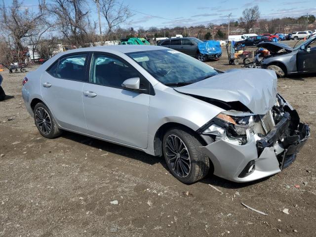  TOYOTA COROLLA 2016 Srebrny