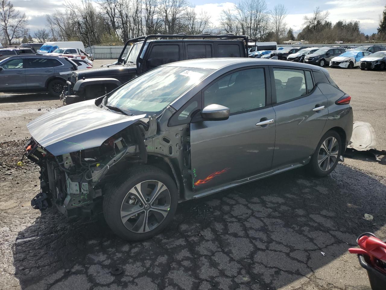 2022 Nissan Leaf Sv за продажба в Portland, OR - Front End