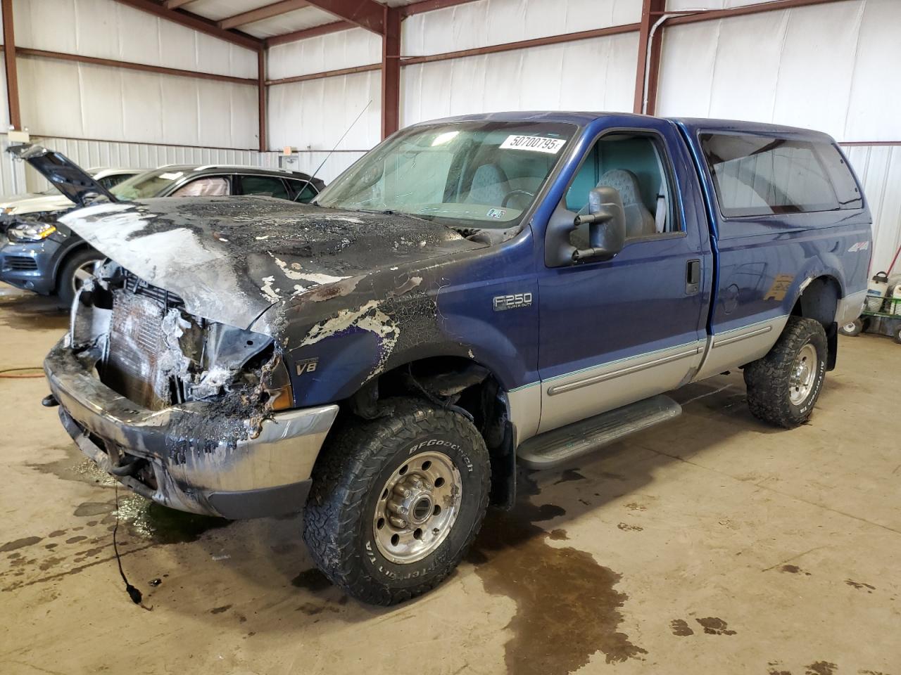1999 Ford F250 Super Duty for Sale in Pennsburg, PA - Burn - Engine