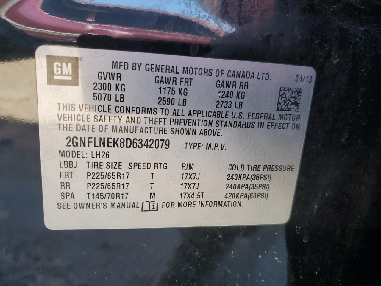 2013 Chevrolet Equinox - Image 13