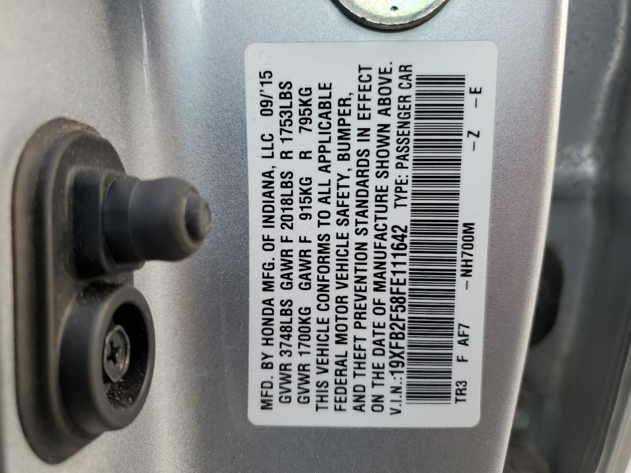 2015 Honda Civic - Image 14