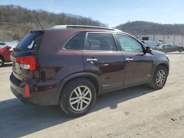 Parquets KIA SORENTO 2014 Bordowy