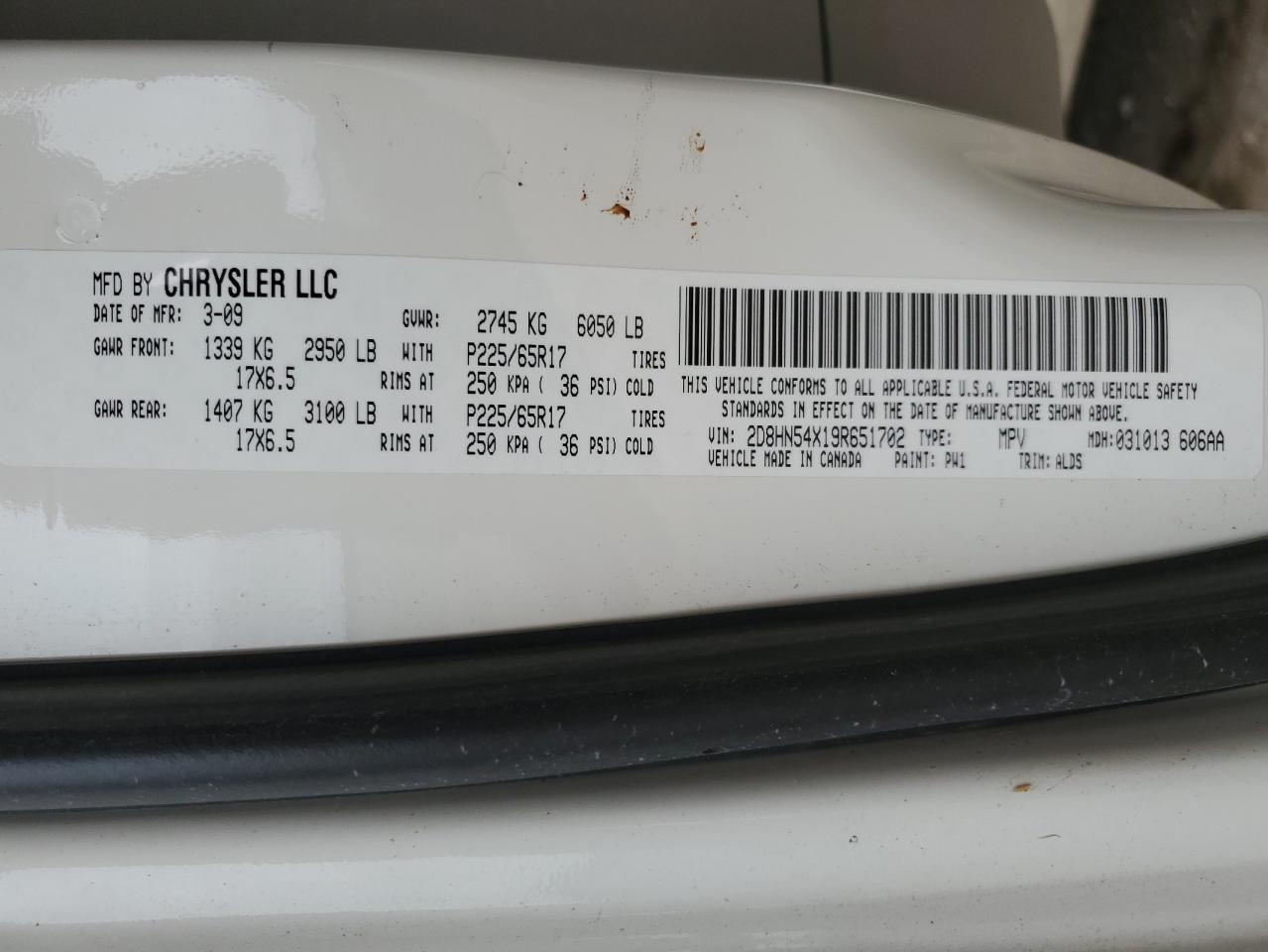 2009 Dodge Caravan - Image 13
