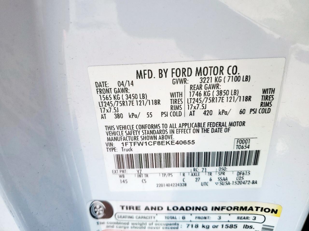 2014 Ford F-150 - Image 13