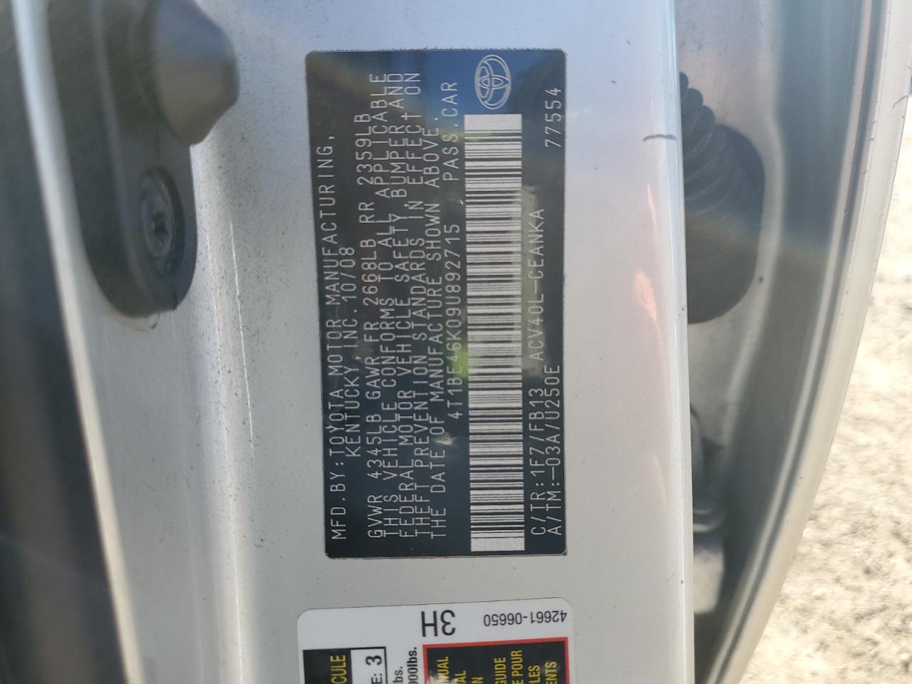 2009 Toyota Camry - Image 12