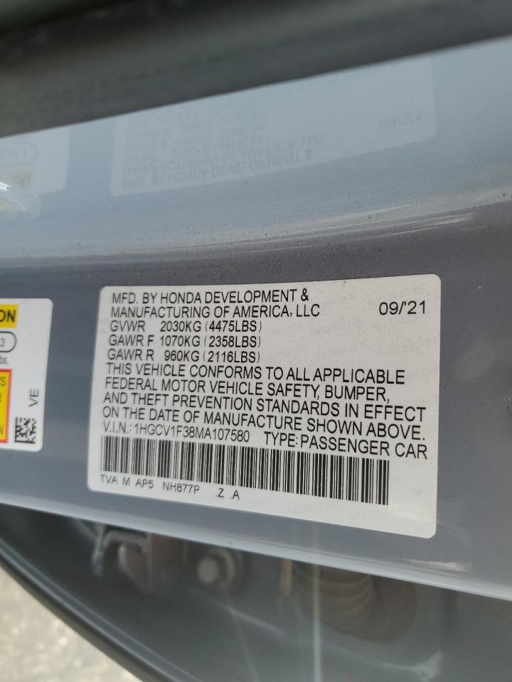 2021 Honda Accord - Image 14