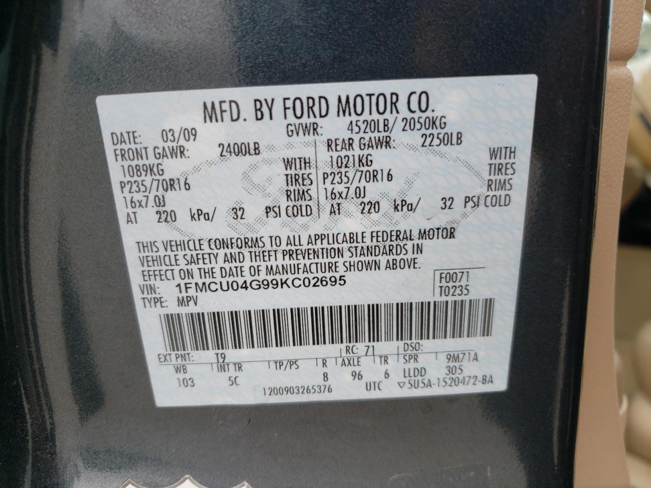 2009 Ford Escape - Image 15