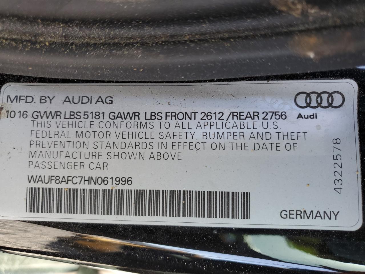2017 Audi A6 - Image 14