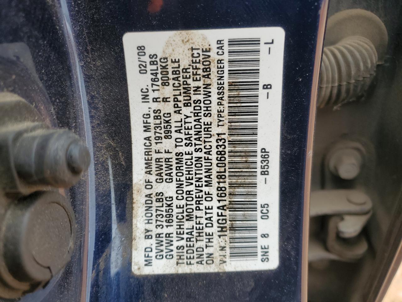 2008 Honda Civic - Image 12