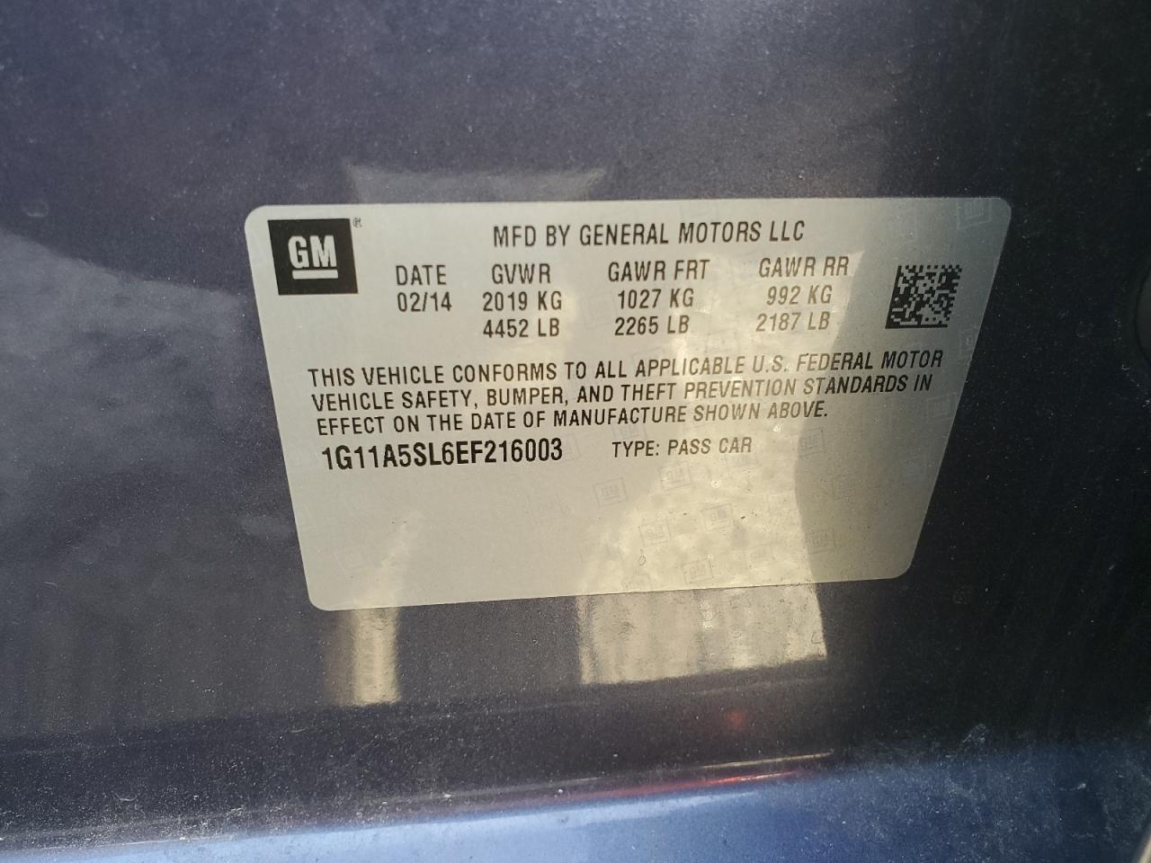 2014 Chevrolet Malibu - Image 12