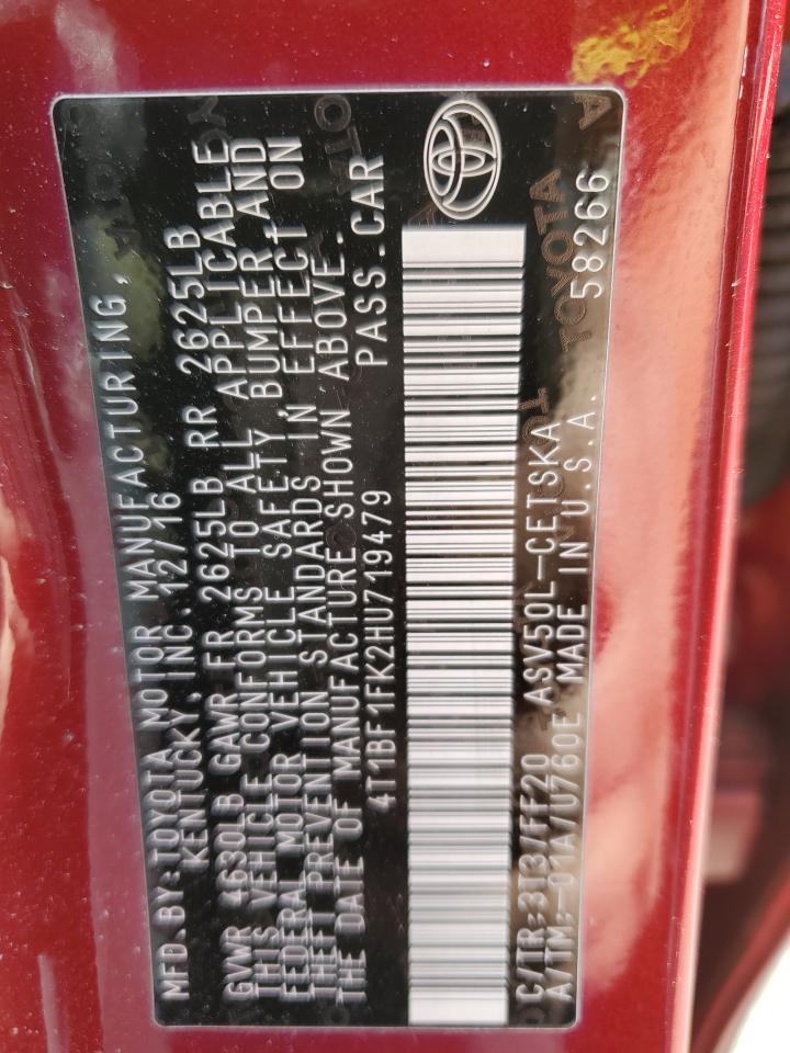 2017 Toyota Camry - Image 12