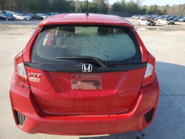 Hatchbacks HONDA FIT 2016 Czerwony
