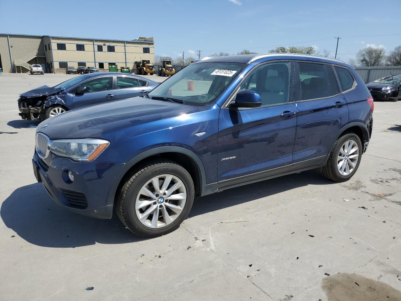 2015 Bmw X3 Xdrive28I for Sale in Wilmer, TX - Rear End