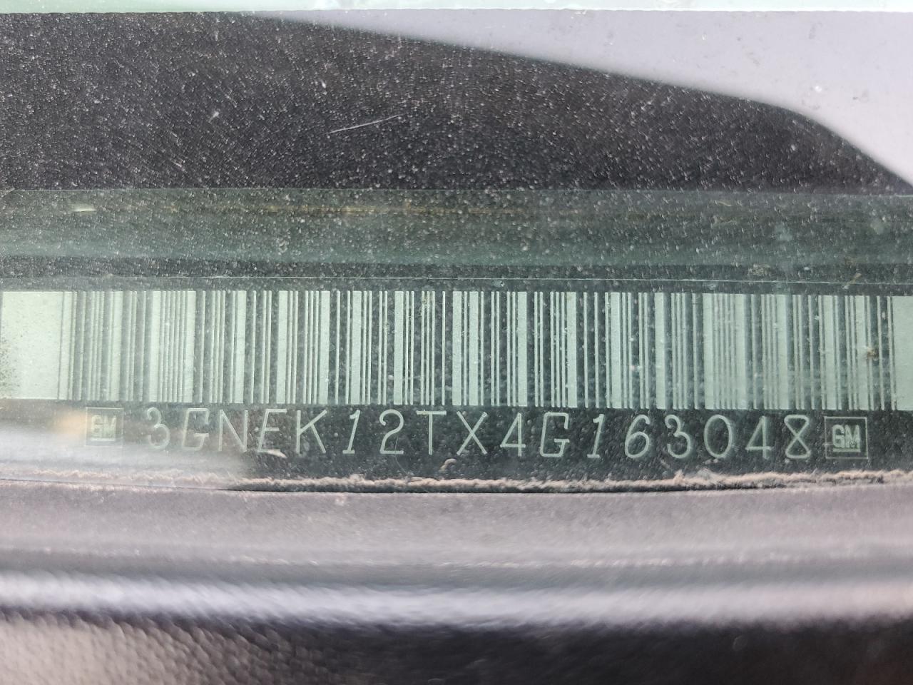 2004 Chevrolet Avalanche K1500 VIN: 3GNEK12TX4G163048 Lot: 47720755