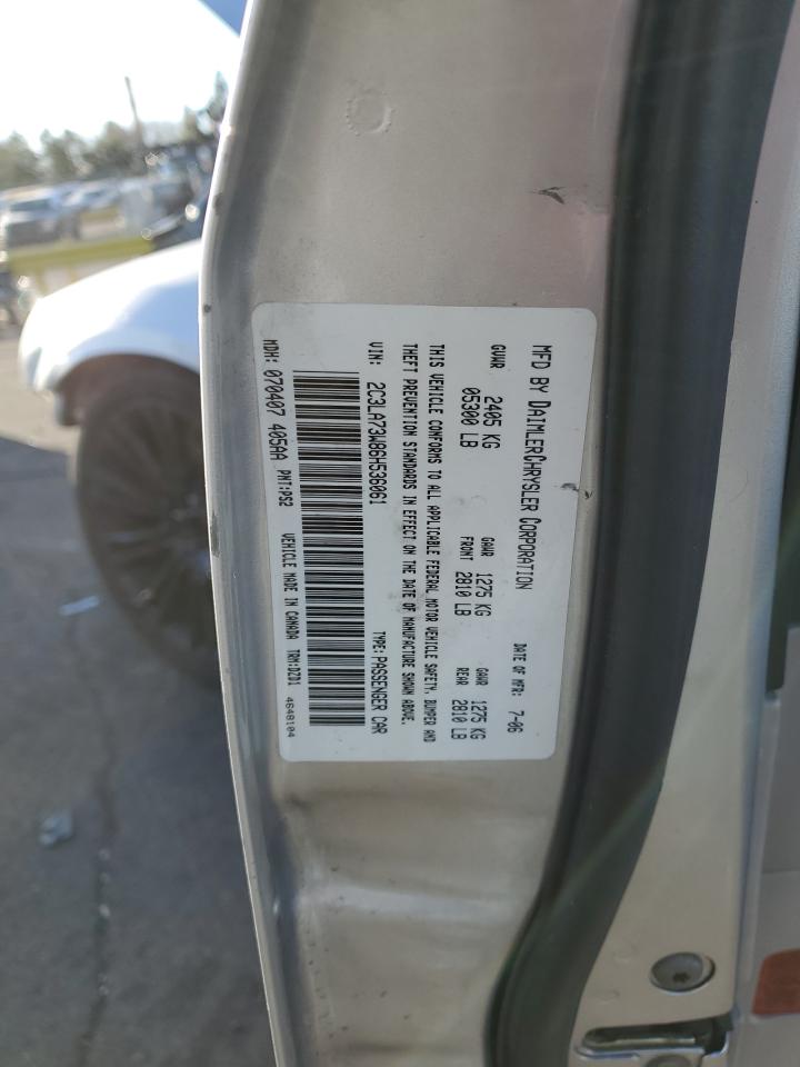 2006 Chrysler 300C Srt-8 VIN: 2C3LA73W86H536061 Lot: 49257515