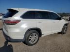 2015 Toyota Highlander Le en Venta en West Palm Beach, FL - Burn - Engine
