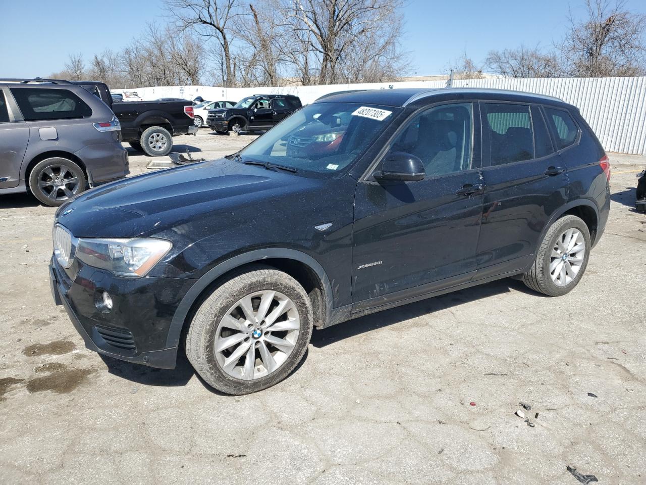 2016 Bmw X3 Xdrive28I იყიდება Bridgeton-ში, MO - Side
