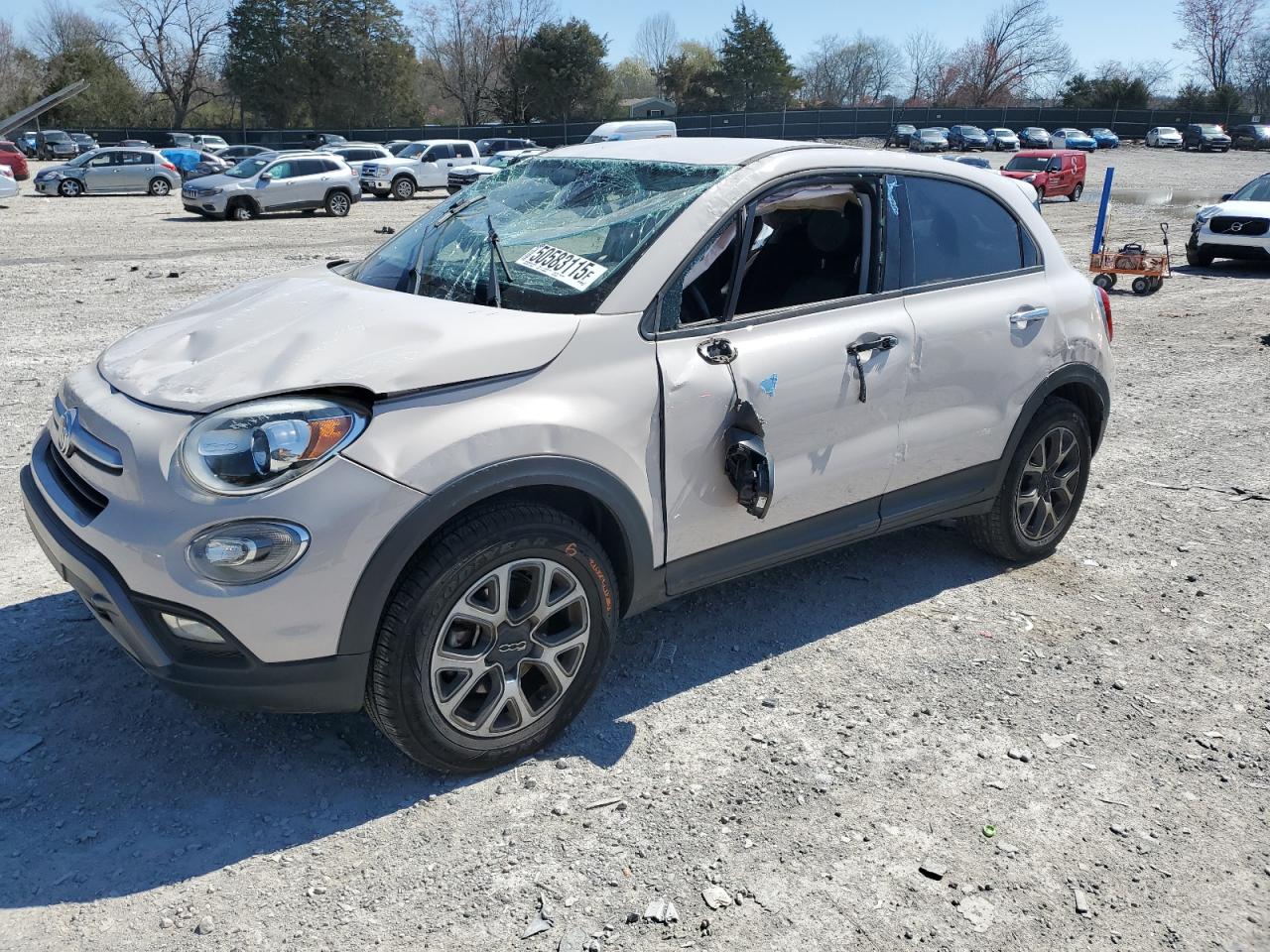 2016 Fiat 500X Trekking na sprzedaż w Madisonville, TN - Rollover