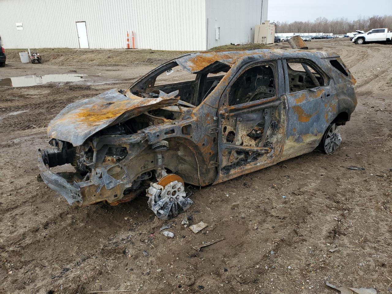 2011 Chevrolet Equinox Ltz na sprzedaż w Portland, MI - Burn