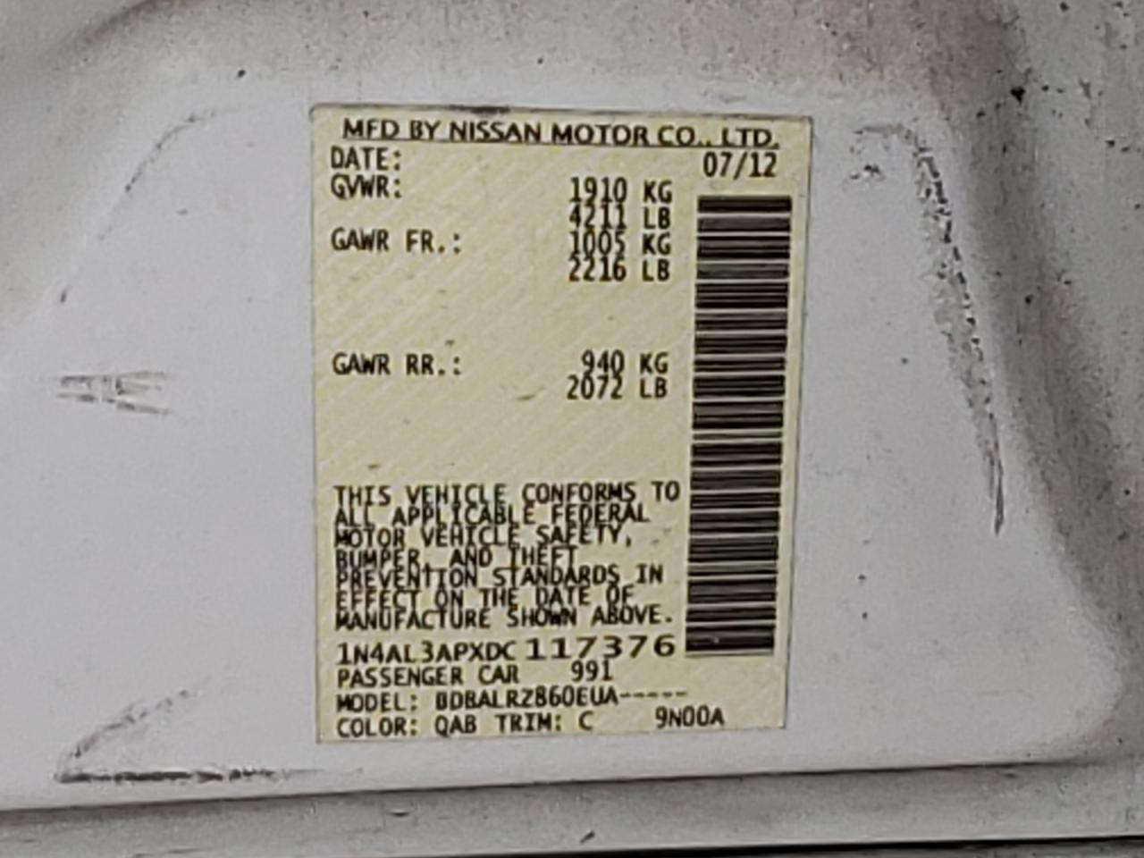 2013 Nissan Altima - Image 12