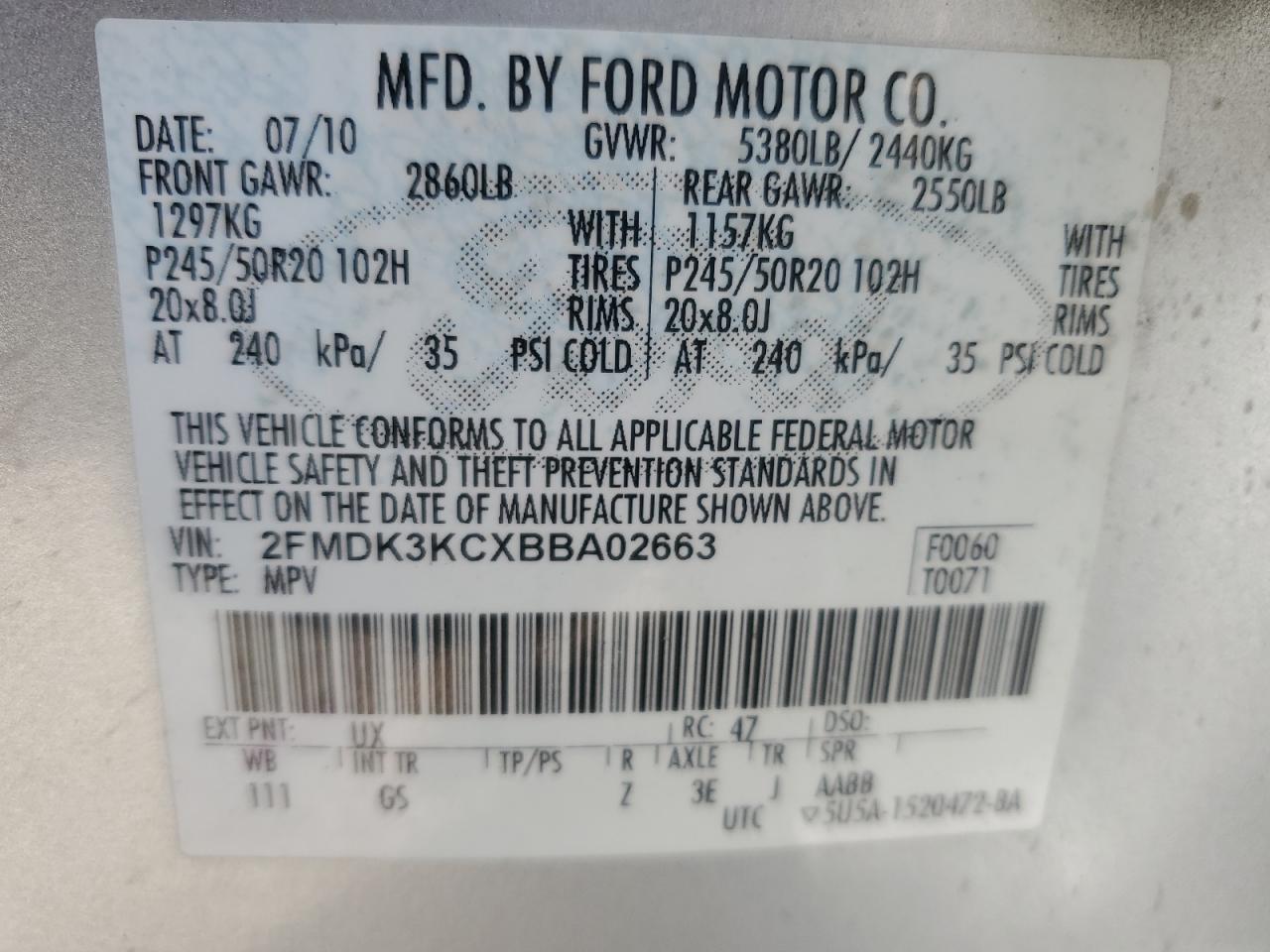 2011 Ford Edge - Image 16