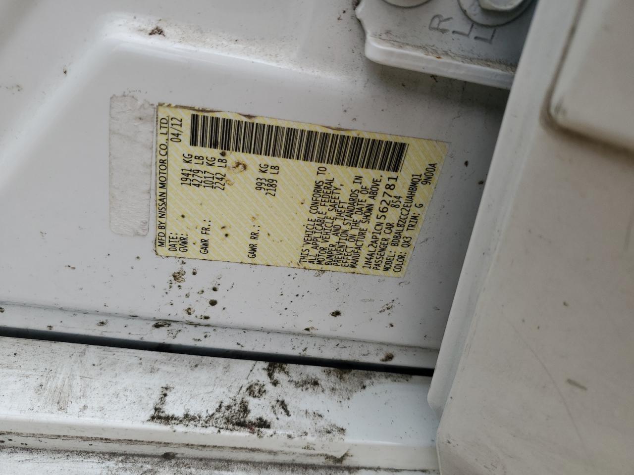 2012 Nissan Altima - Image 12