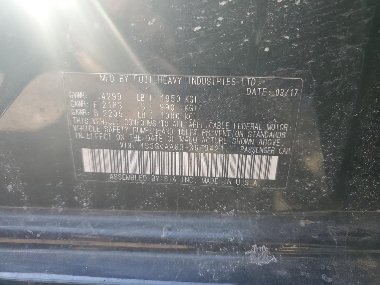 2017 Subaru Impreza - Image 13