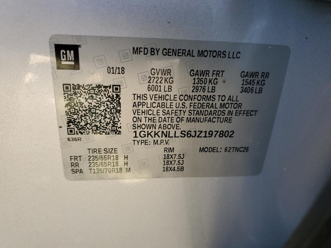 2018 GMC Acadia - Image 13