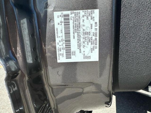 2007 FORD F150 SUPERCREW