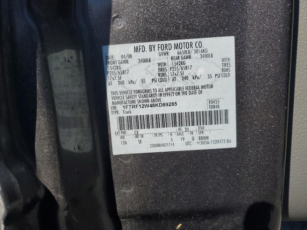 2008 Ford F-150 - Image 12