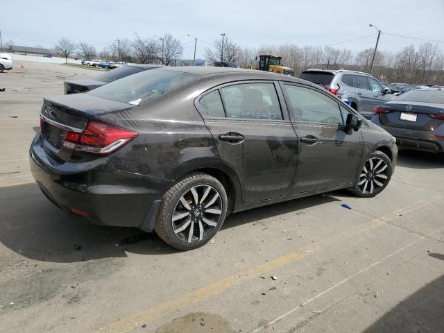 Sedans HONDA CIVIC 2014 Brown