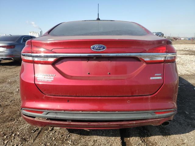  FORD FUSION 2018 Красный
