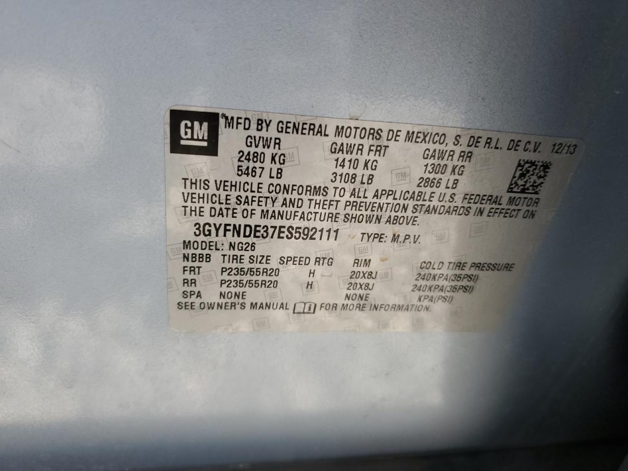2014 Cadillac SRX - Image 13