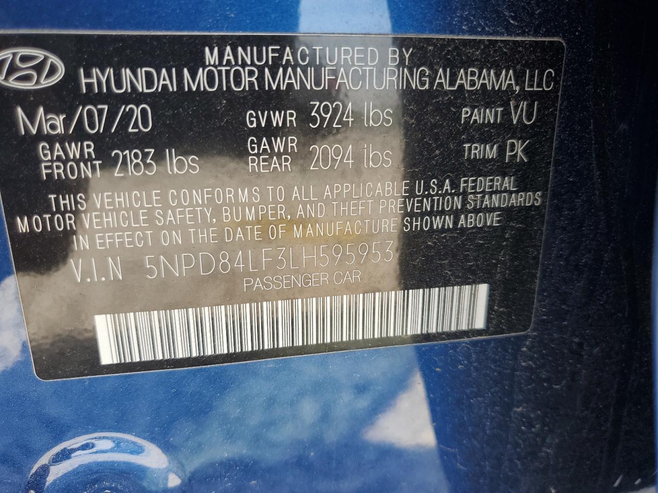 2020 Hyundai Elantra - Image 14