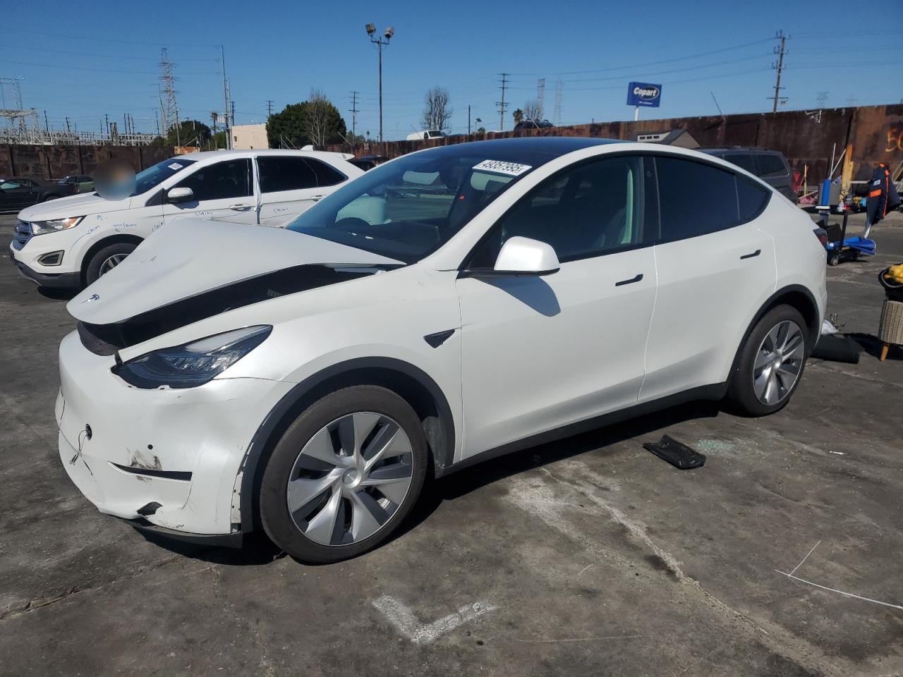 2022 Tesla Model Y for Sale in Wilmington, CA - Front End