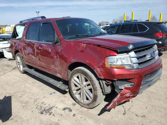  FORD EXPEDITION 2015 Czerwony